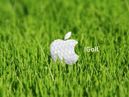 iGolf - ball, apple, technology, golf, golf ball