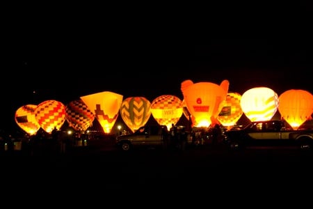 Dawn Patrol at Albuquerque - hot air balloons, aibf, dawn patrol, albuquerque