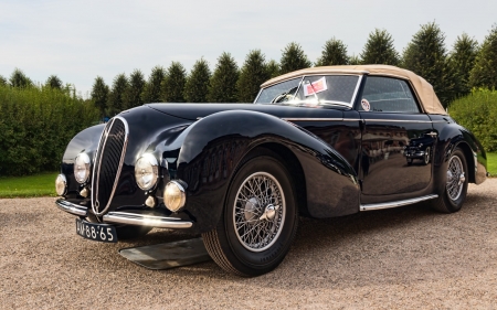 1946 Delahaye 135M Cabriolet - Delahaye, car, vintage, classic, auto, 135M, 1946, Cabriolet