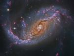 NGC 1672 Barred Spiral Galaxy