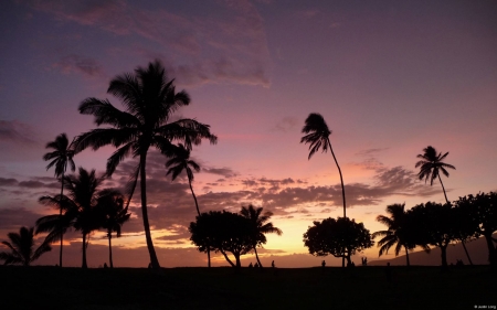 Sunset, Kihei, Maui - maui, cool, kihei, fun, sunset, nature