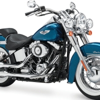 Harley Davidson Deluxe in Blue F