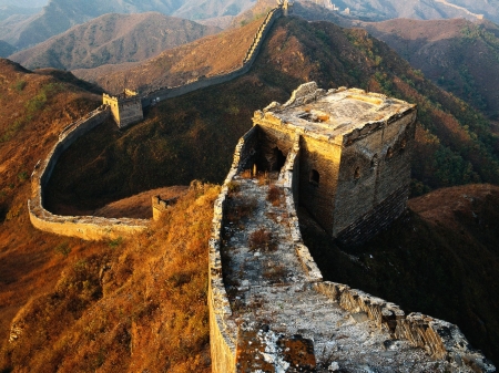 Great Wall Of China - great wall of china, ancient, wonder, china, wall, architecture, chinese