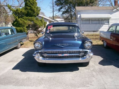 57 Chevy - cars, classic, autos, chevrolet