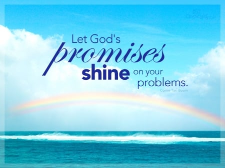 Promises - God, blue, shine, Sky