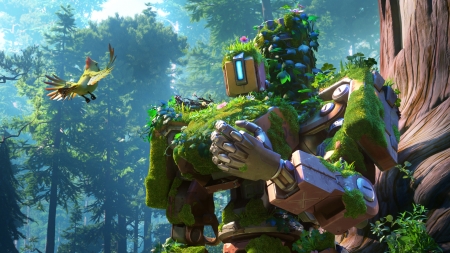 Bastion Overwatch - 2016, Bastion, video, games, Watch, Over