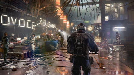 Deux Ex Mankind Divided - Mankind, 2016, Ex, Deux, video, games, Divided