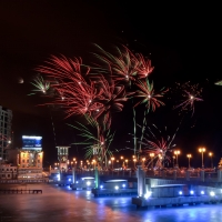 Stanley Bridge in Alexandria, Egypt