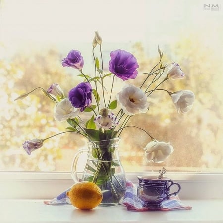 â™¥ - flowers, still life, abstract, art