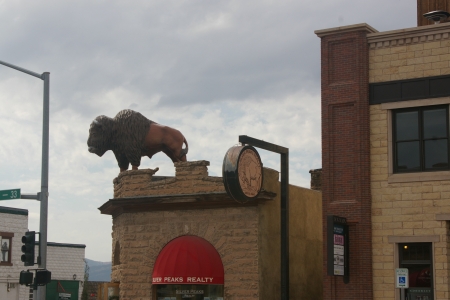 Old Historical Buffalo Burger Building, Driggs, Idaho - Tourism, Architectural, Landmark, Historical