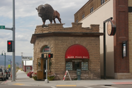 Historical Buffalo Burger Building, Driggs, Idaho - tourism, historical, landmark, photogenic