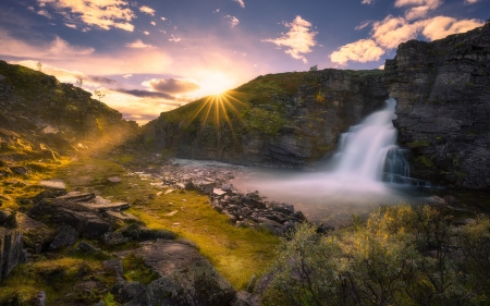 Icelandic Waterfall