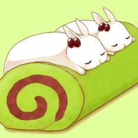 Bunny rollcake