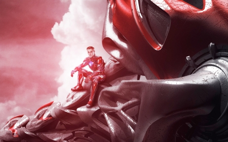 Red Power Ranger - ranger, 2016, power, red