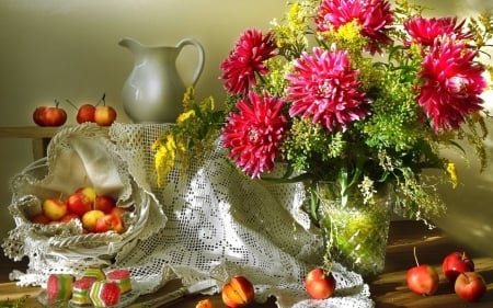 Still Life - pretty, still life, flower, vase