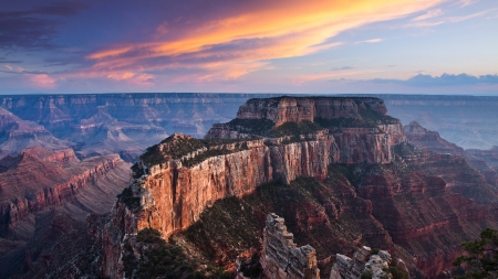 canyon view - nature, fun, cool, canyon, sunset, mountains