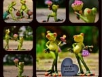 FROGS IN LOVE