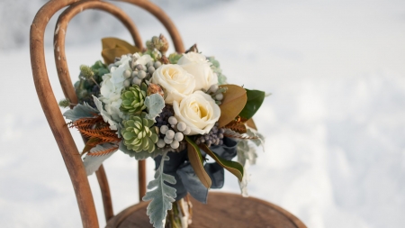 Wedding Decoration - Wedding, Chairs, Yellow, Flowers