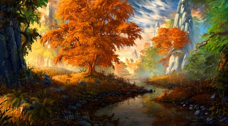 Autumn stream