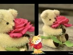 TEDDIES WITH ROSES