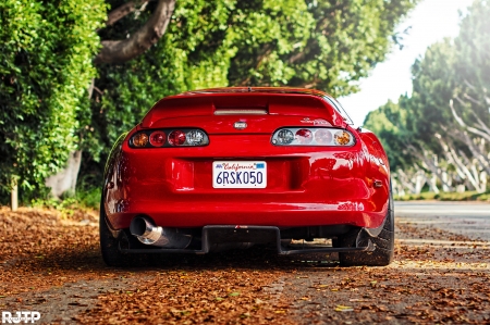 Toyota Supra - street, car, tuner, Toyota, Supra