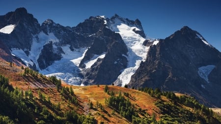 La Meije - fun, nature, field, mountains, cool