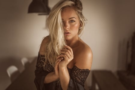 Unknown Model - babe, lady, woman, model, blonde