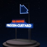 Ted Drewes Frozen-Custard Neon Sign