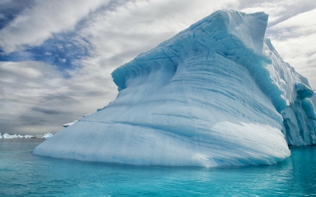 Iceberg - ice, water, iceberg, ocean