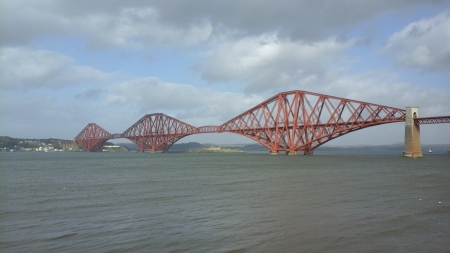 Forth Bridge - england, bridge, scotland, edinburgh