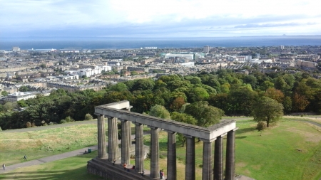 Calton Hill - national monument, scotland, calton hill, edinburgh