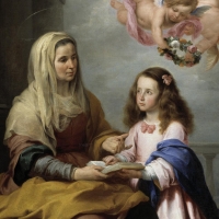 Saint Anna and Virgin Mary