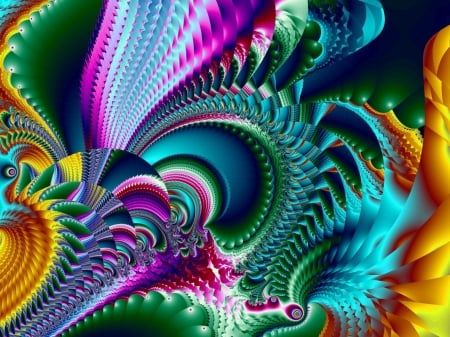 Colorblind (by mandelfish) - fractal, colors, art, abstract