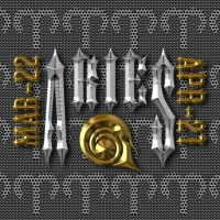 Metal Zodiac Aries