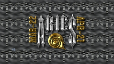 Metal Zodiac Aries