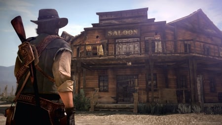 Red Dead Redemption - Rockstar Games, game, wild west, horse, open world, gunslinger, gaming, Red Dead Redemption, video game