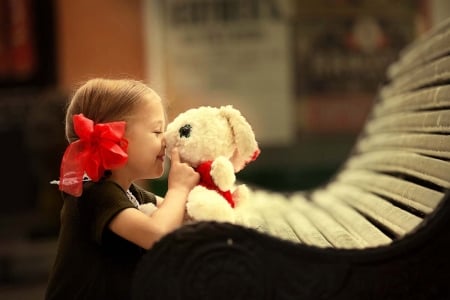 ♥ - abstract, girl, cute, toy