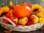 FLOWERS AND FRUIT