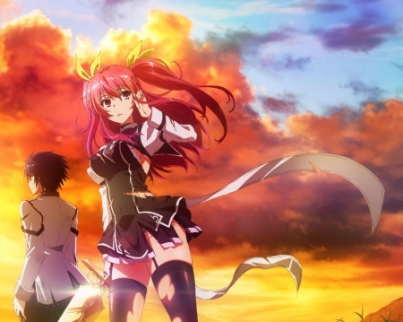 Rakudai Kishi no Cavalry  Anime, Imagem de anime, Wallpaper