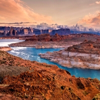 National Park Glen Canyon, Lake Powell, Arizona, USA