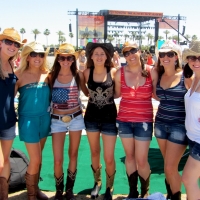 Cowgirls At A Concert..