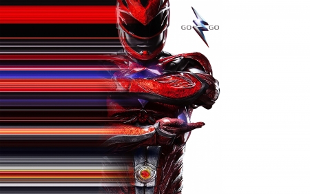 Power Ranger: Red Ranger - Power, 2016, Red, Ranger, heros, movies, leader