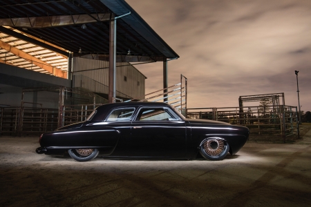 1950 Studebaker Champion - classic, black, custom, 1950