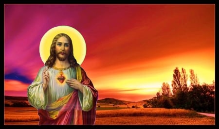 Sacred Heart of Jesus - christ, jesus, heart, god, love