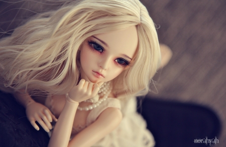 Doll - doll, toy, beauty, blonde, girl