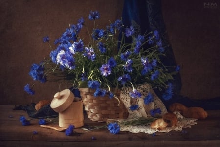 â¤ï¸ - flowers, basket, still life, abstract