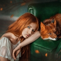 Redhead and Fox