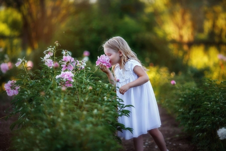 ❤️ - flowers, girl, photography, garden