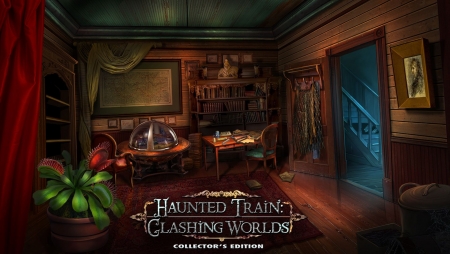 Haunted Train 3 - Clashing Worlds04 - fun, puzzle, hidden object, cool, video games