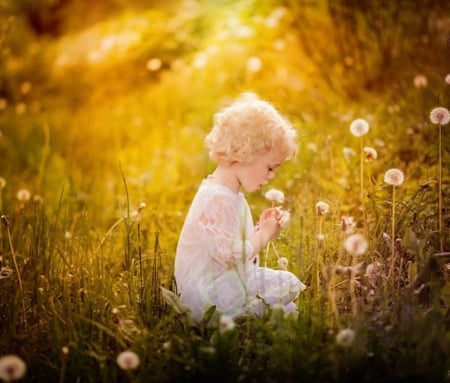 ❤️ - abstract, flowers, girl, fields